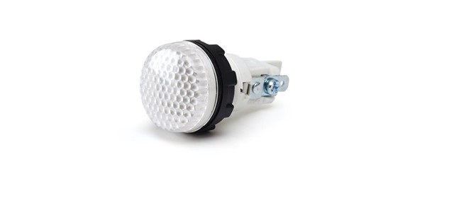 S Series Plastic 230V AC White 22 mm Pilot